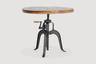 Table basse - Naturel et noir