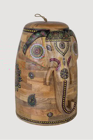 Sculpture d'éléphant - Naturel