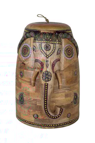 Sculpture d'éléphant - Naturel