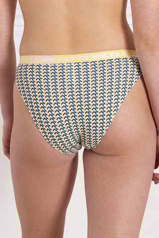 Soutien-gorge Pia - Jaune et bleu