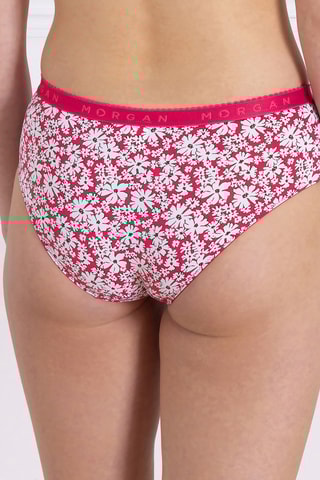 Culotte Gaby - Rose et blanc