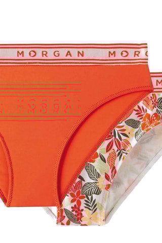 2 culottes Ines - Orange