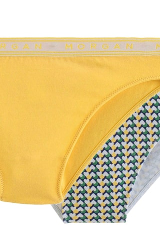 2 culottes Pia - Jaune et bleu