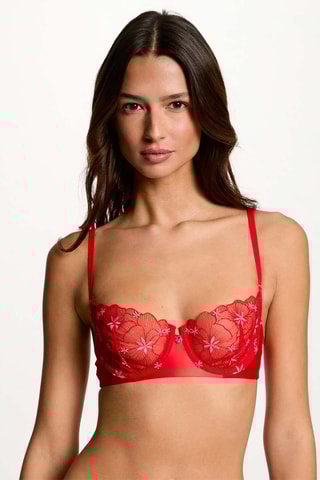 Soutien-gorge Amandine - Rouge