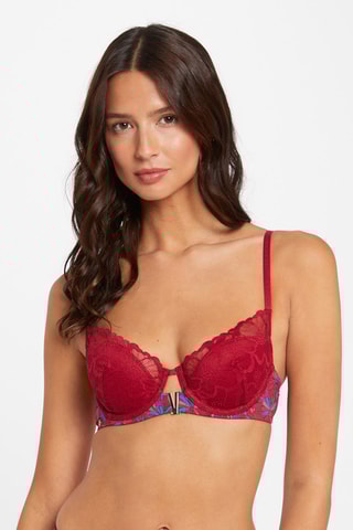 Soutien-gorge ampliforme Alma - Bordeaux