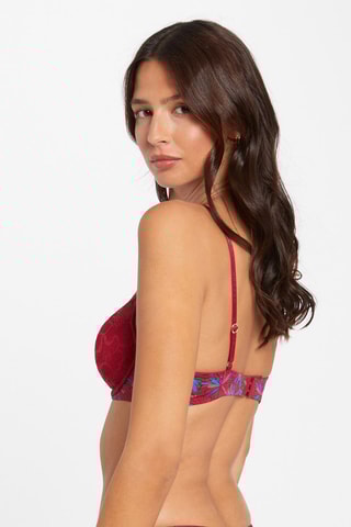 Soutien-gorge ampliforme Alma - Bordeaux