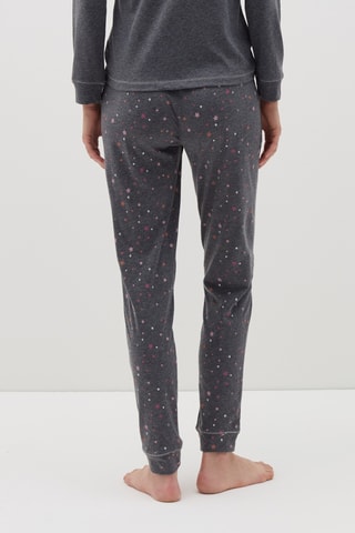 Biologisch Katoenen Pyjama Donkergrijs