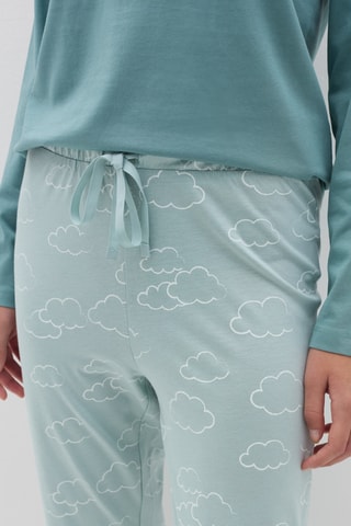 Biologisch Katoenen Pyjama Hemelsblauw