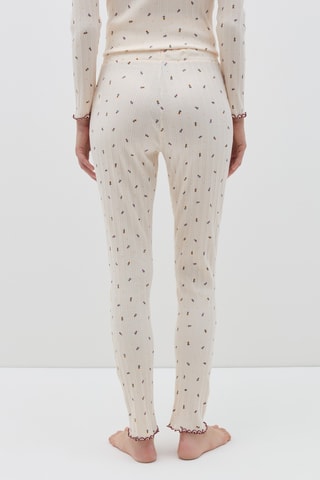 Biologisch Katoenen Pyjamabroek - Ecru