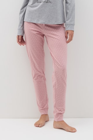 Biologisch Katoenen Pyjama Gemêleerd Grijs