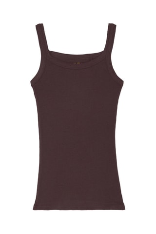 Biologisch Katoenen Top - Bruin