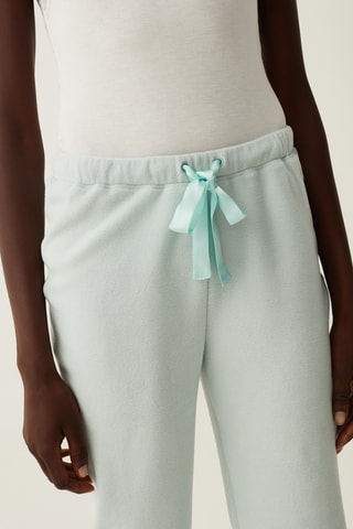 Pyjamabroek - Zeegroen