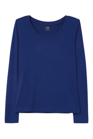T-shirt - Felblauw