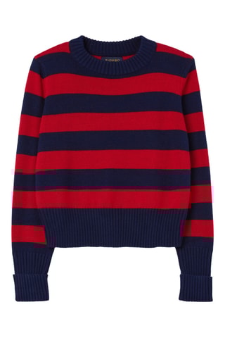 Trui - Marineblauw en Rood