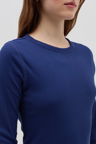 Top - Marineblauw