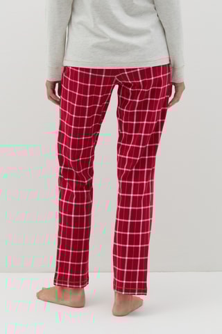 Pyjama - Ecru en Rood