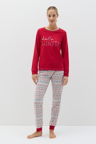 Pyjama - Rood en Wit