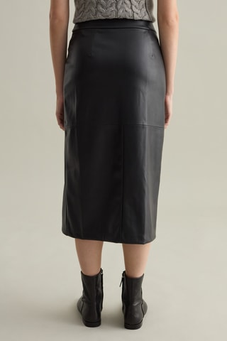 Midirok Hoge Taille - Zwart