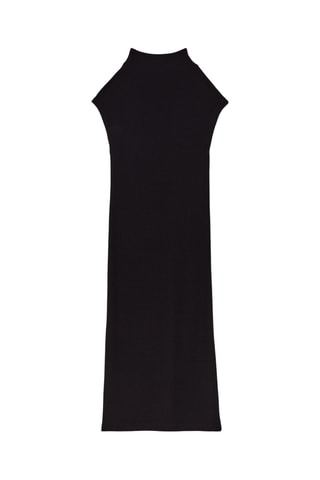 Nauwaansluitende Jurk - Zwart