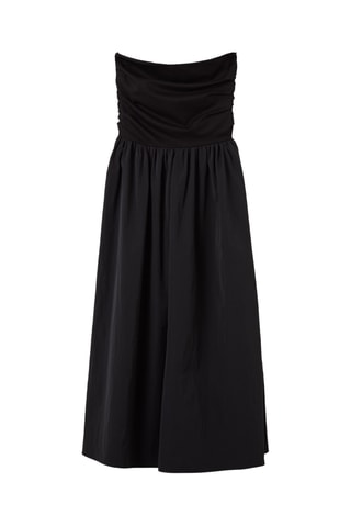 Strapless Jurk Zwart