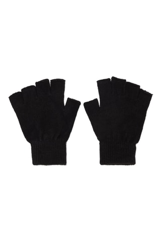 Vingerloze Handschoenen Zwart