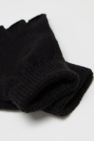 Vingerloze Handschoenen Zwart