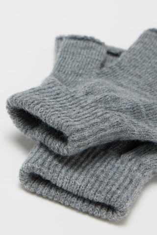 Vingerloze Handschoenen Grijs