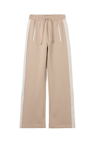 Broek wide legs - Beige