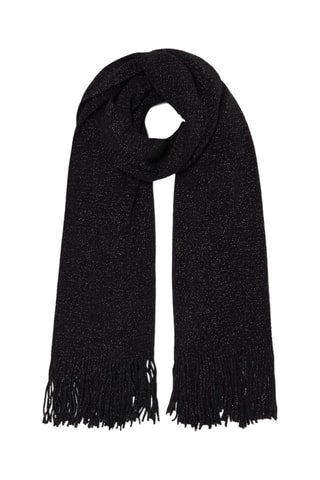 Sjaal Gemêleerd Zwart