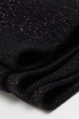 Sjaal Gemêleerd Zwart