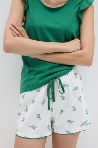 Biologisch Katoenen Pyjama Groen