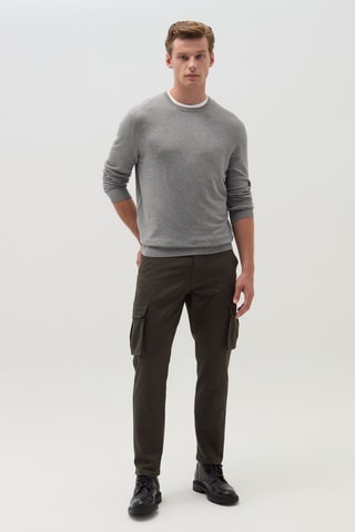 Trui - Gemêleerd Lichtgrijs