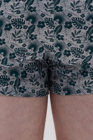 5 Biologisch Katoenen Boxers - Donkergroen en Oranje