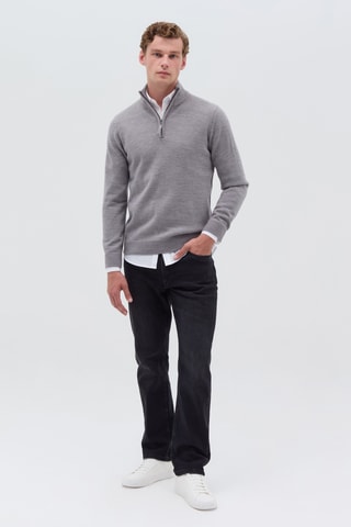 Trui - Gemêleerd Lichtgrijs