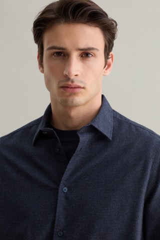 Overhemd - Marineblauw