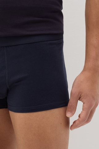 5 Biologisch Katoenen Boxers - Blauw en Wit