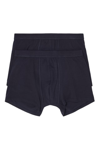 2 Boxers - Marineblauw