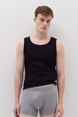 2 Boxers - Gemêleerd Grijs