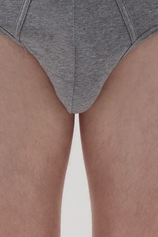 2 Slips - Gemêleerd Grijs