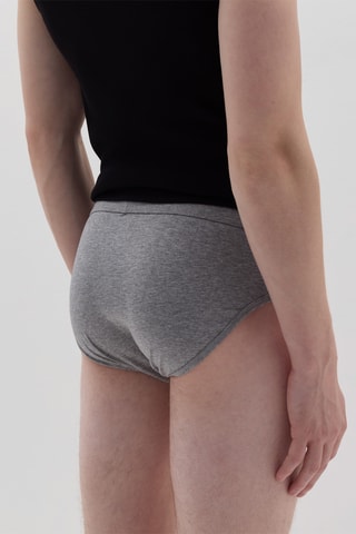 2 Slips - Gemêleerd Grijs