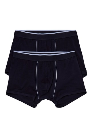 2 Boxers - Marineblauw