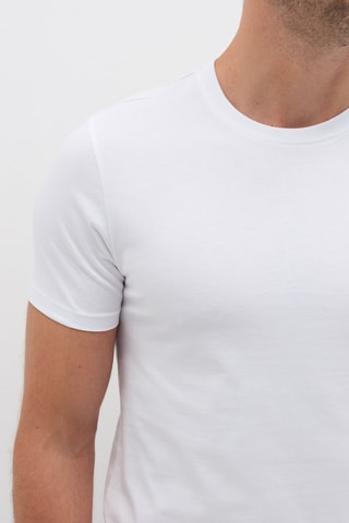 2 Biologisch Katoenen T-shirts - Wit