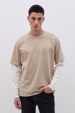 T-shirt - Taupe