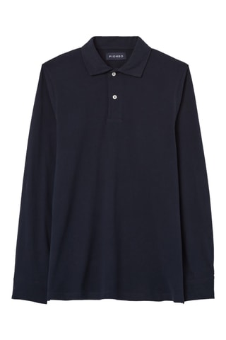 Biologisch Katoenen Polo - Marineblauw