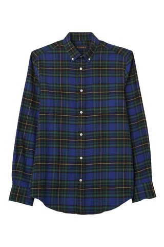 Overhemd - Marineblauw en Groen