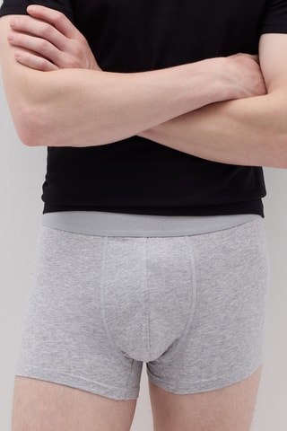 Biologisch Katoenen Boxer - Gemêleerd Grijs