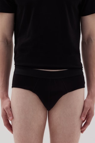 Biologisch Katoenen Slip - Zwart