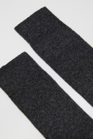 Wollen en Kasjmier Sokken - Donkergrijs