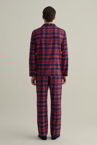 Pyjama - Rood en Marineblauw