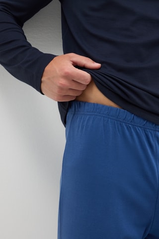 Pyjama - Zwart en Marineblauw